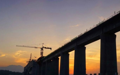 鎮江關1號五線特大橋 2號雙線大橋 岷江雙線大橋