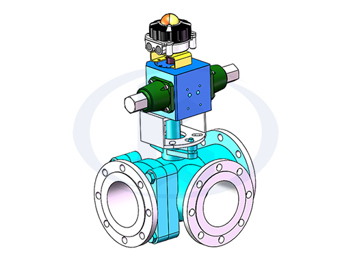 <b>液動三通球閥</b>