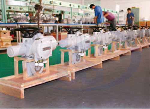 電動(dòng)執(zhí)行器生產(chǎn)中