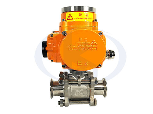 電動(dòng)卡箍球閥
