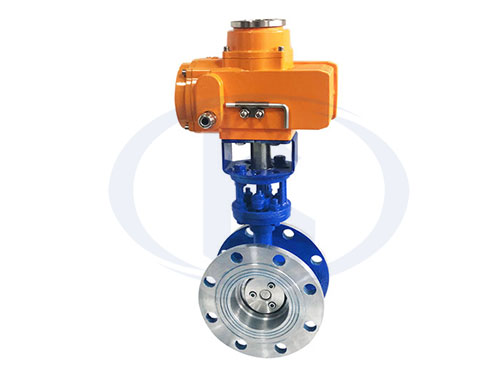 電動硬密封法蘭蝶閥