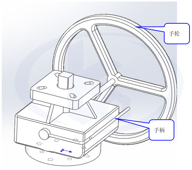 液動(dòng)執(zhí)行器手動(dòng)裝置圖