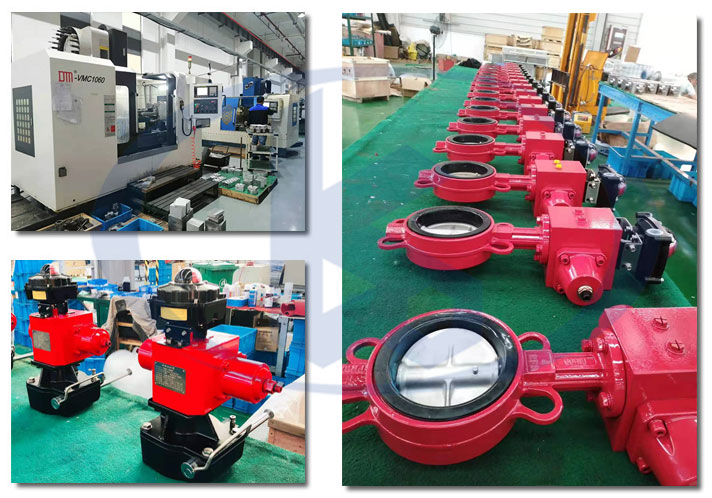 液動(dòng)執(zhí)行器車(chē)間一角