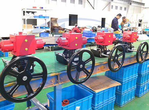 液動(dòng)執(zhí)行器生產(chǎn)過(guò)程