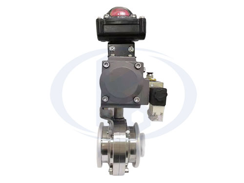 氣動(dòng)衛(wèi)生級(jí)蝶閥