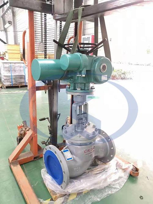 電動截止閥打包中