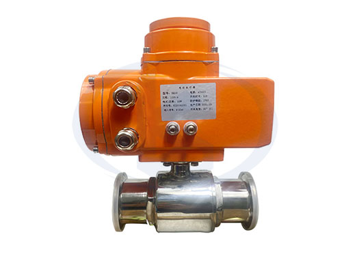 電動(dòng)衛(wèi)生級卡箍球閥