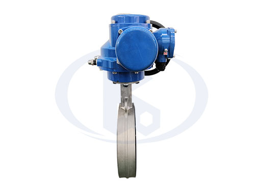 不銹鋼電動對夾蝶閥