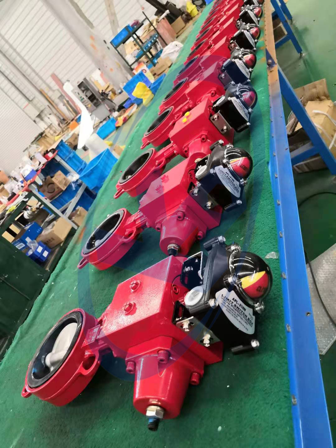 液動對夾蝶閥出廠前檢驗