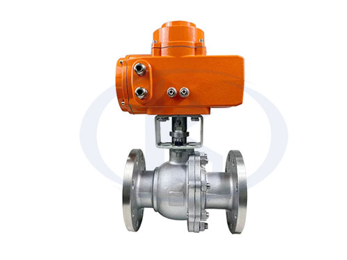 不銹鋼電動(dòng)法蘭球閥