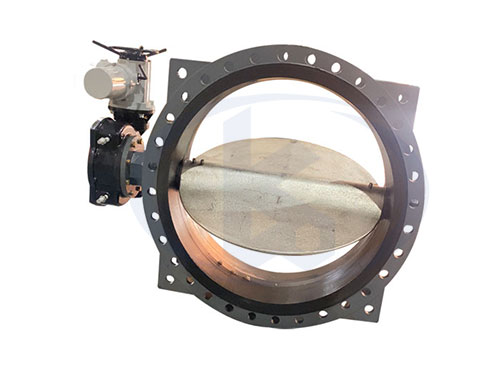 大口徑電動法蘭蝶閥